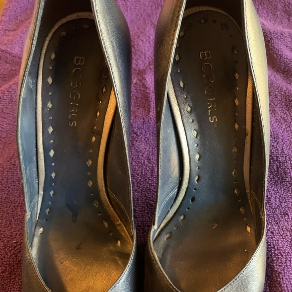BCBGirls Navy Blue Pumps - Picture 6 of 6